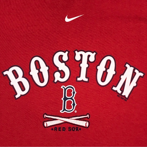Nike Team MLB Boston Red Sox Men’s 2006 Sports Team Red Baseball T-Shirt Size M - Picture 3 of 7